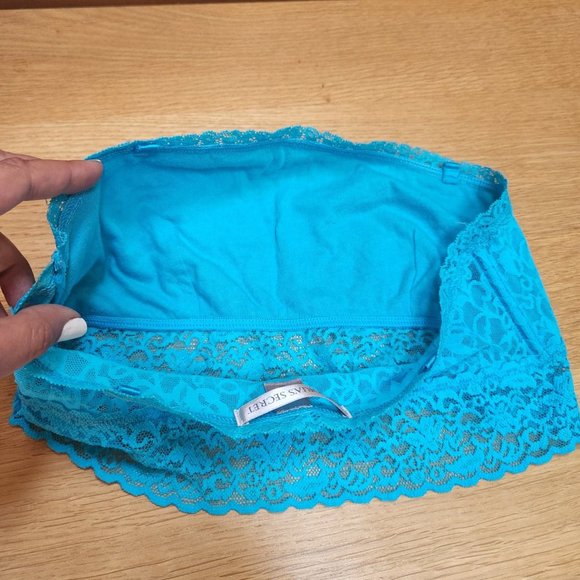 VICTORIA'S SECRET strapless lace bandeau bralette bundle of 3 ~NWOT! - Picture 6 of 6